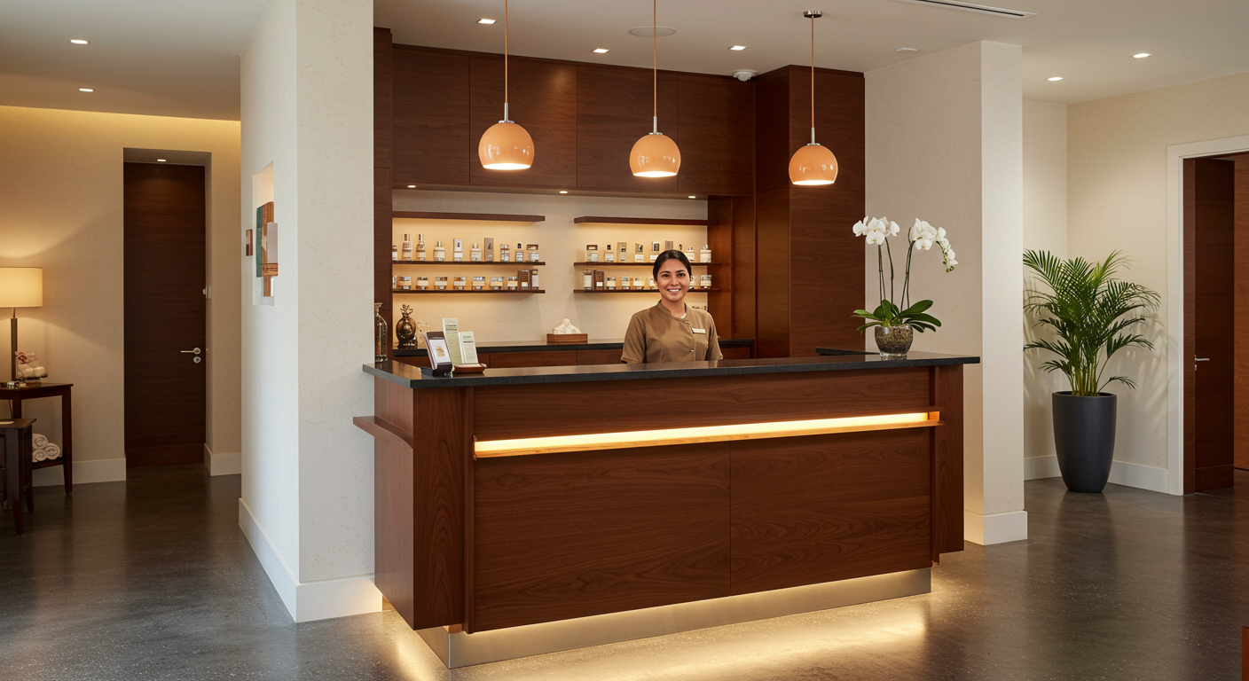 Chala Spa Wellness Resepsiyon